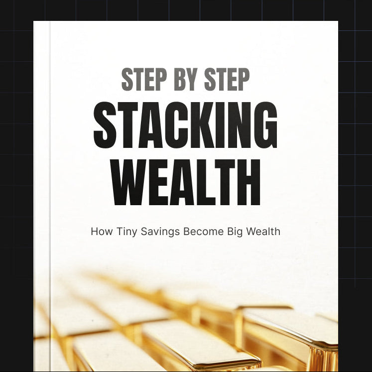 Step-by-Step Stacking Wealth | Beginner's Guide to Compound Interest & Long-Term Investing (Digital Download)