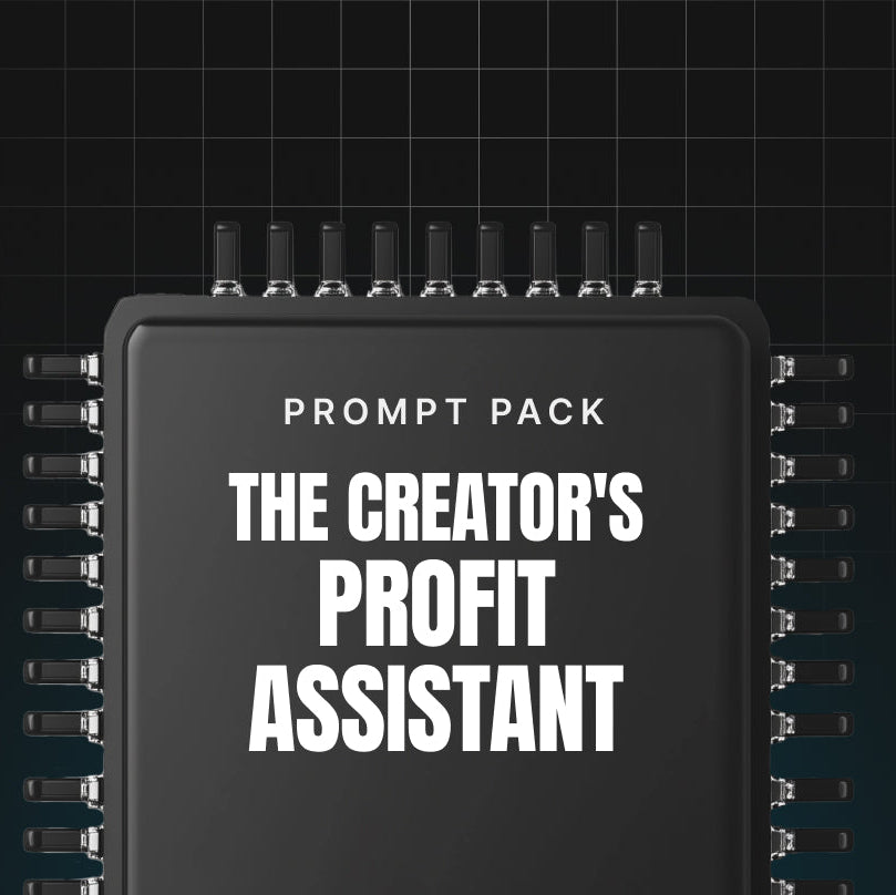 The Creator's Profit Assistant | AI Prompts for Content Creation & Audience Monetization (Digital Download)