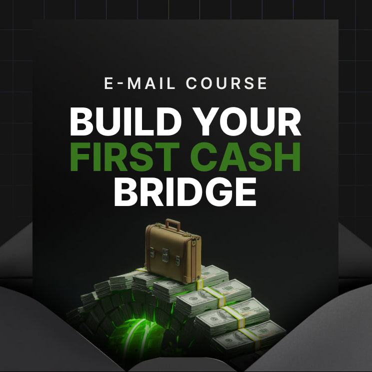 Build Your First Cash Bridge | Freelance Email Course to Create Consistent Income (Digital Download)