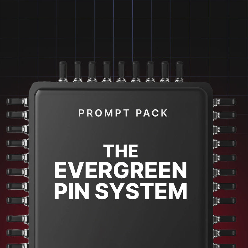 Pinterest Marketing AI Prompts | The Evergreen Pin System