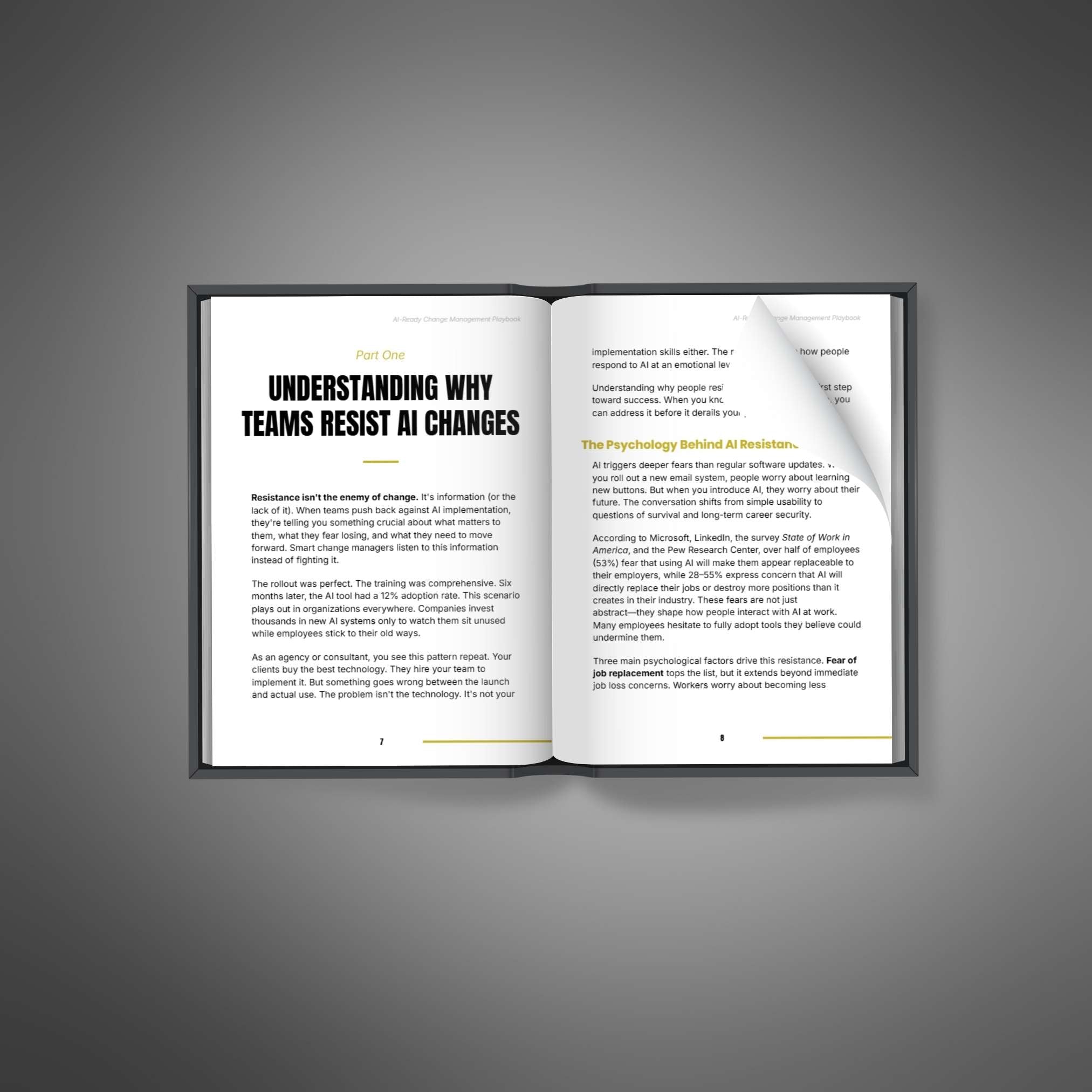 AI-Ready Change Management | Lead Successful AI Adoption & Organizational Change (Digital Download)