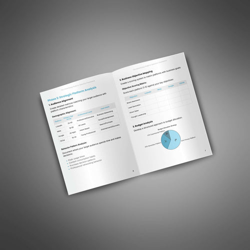 Ad Platform Selection Framework | Choose the Best Advertising Platform for Your Business (Digital Download)
