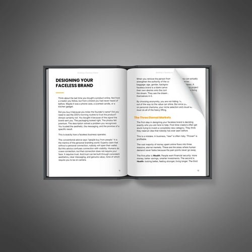 Building a Faceless Empire | How to Build a Profitable Faceless Online Business (Digital Download)