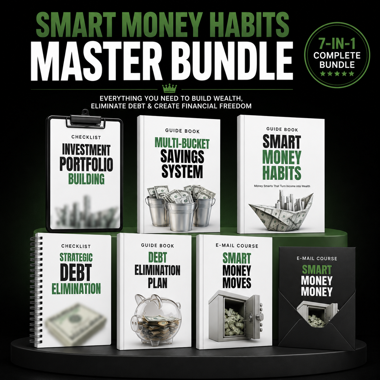 Smart Money Habits Master Bundle | Complete Personal Finance, Budgeting & Wealth Building System (Digital Download)