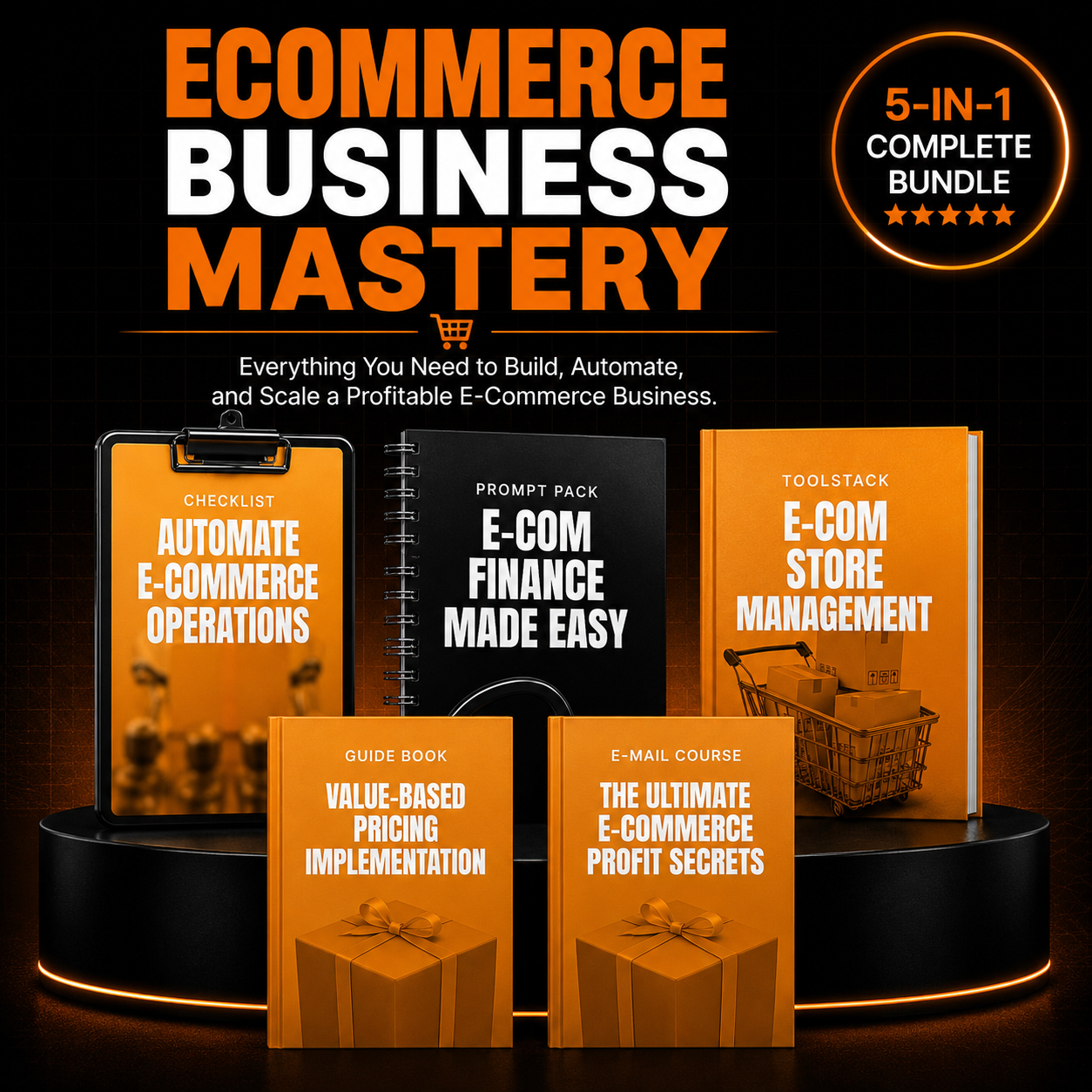 Ecommerce Pricing & Profit Mastery Bundle | Complete Pricing, Profit & Store Optimization System (Digital Download)