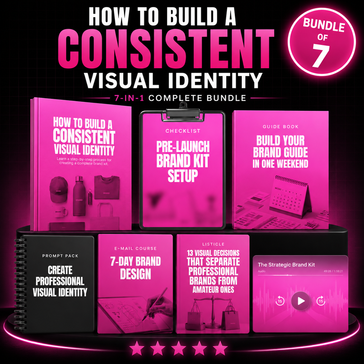How to Build a Consistent Visual Identity Master Bundle | Build a Professional Brand Identity with AI (Digital Download)