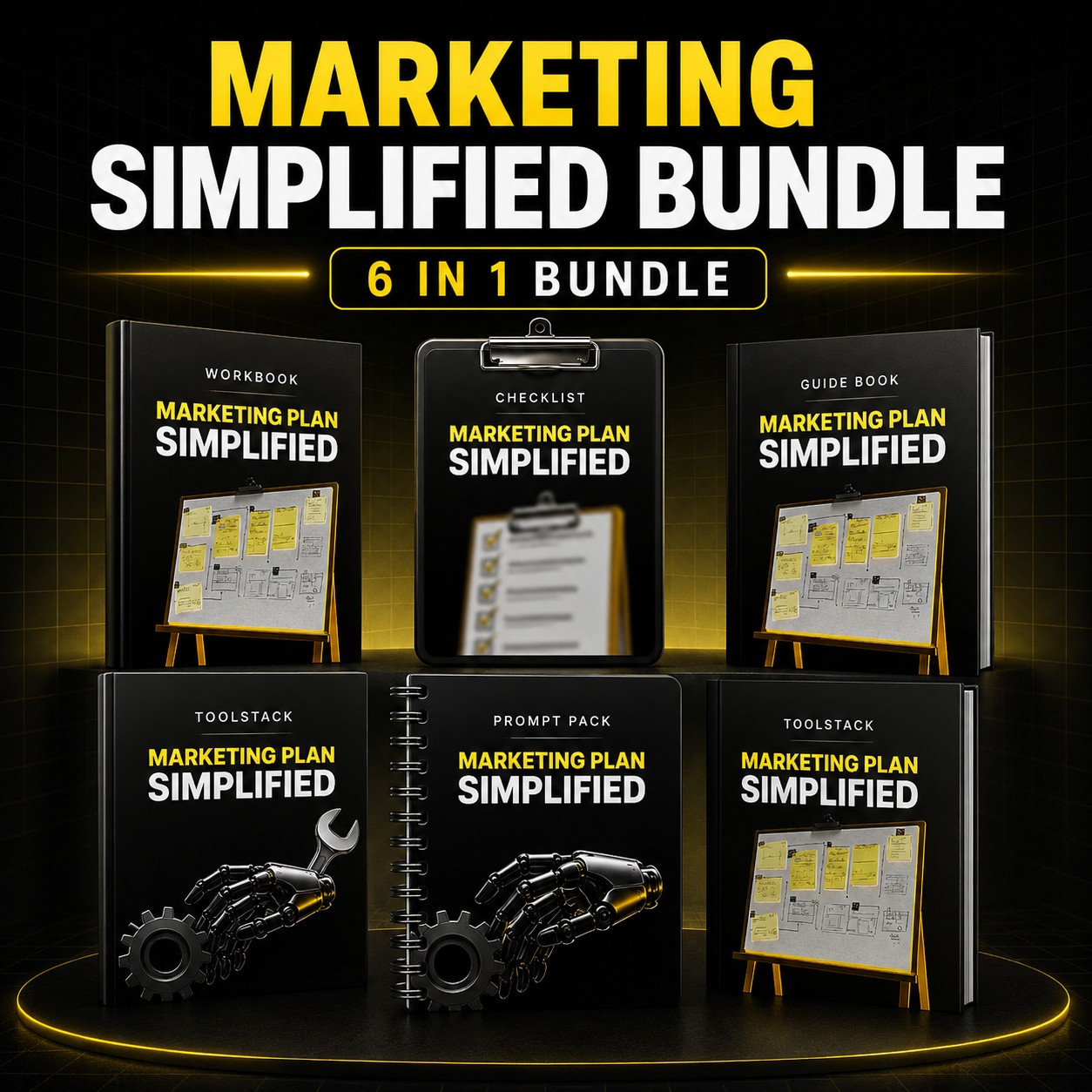 Marketing Plan Master Bundle | Build a Winning Marketing Strategy for Business Growth (Digital Download)