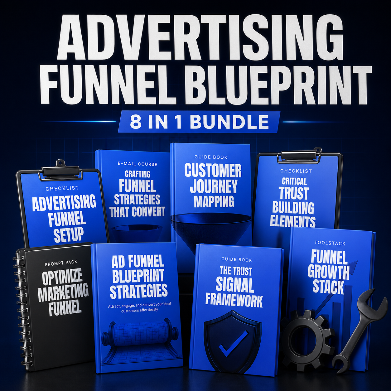 Advertising Funnel Master Bundle | Build High-Converting Sales Funnels & Maximize ROI (Digital Download)
