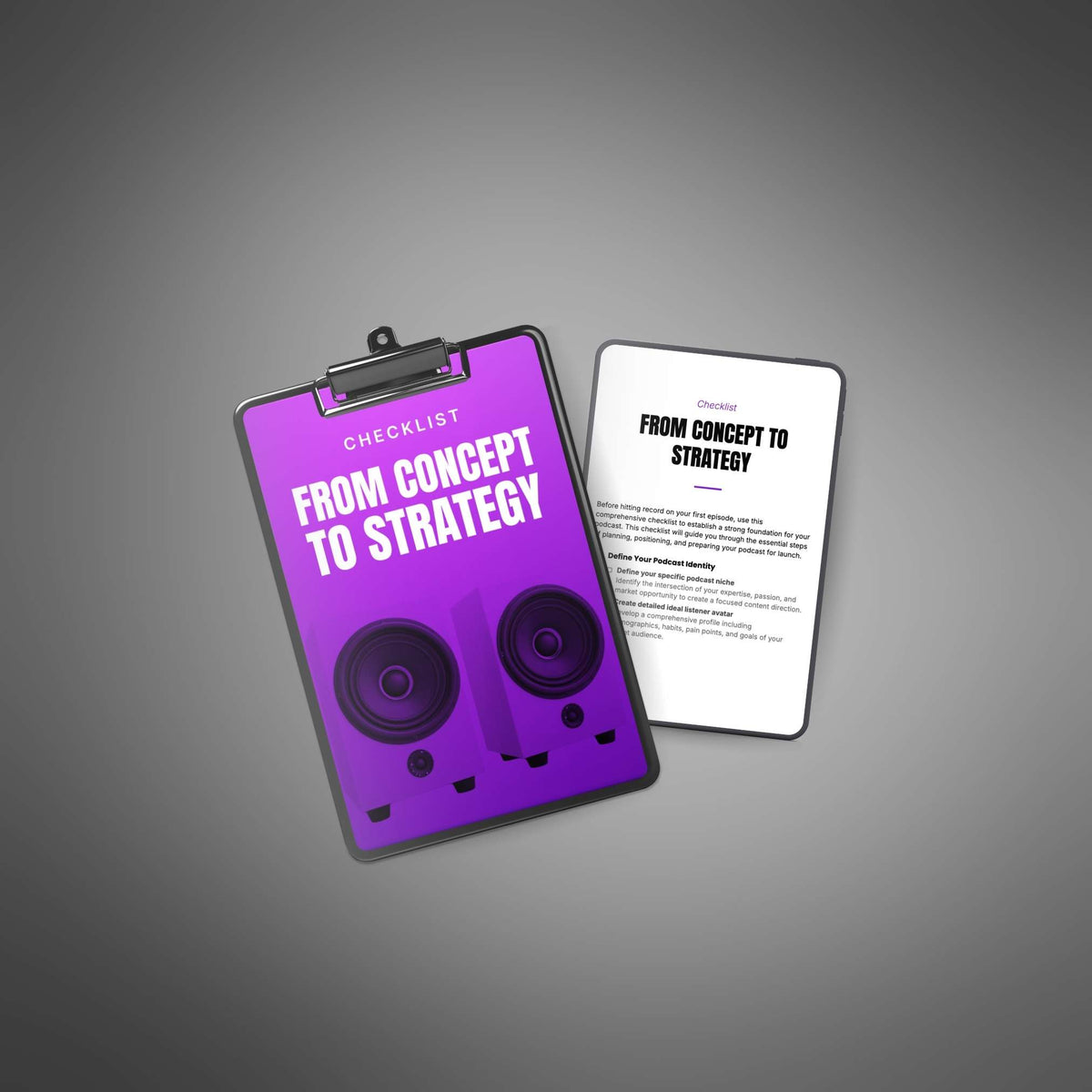 Podcast Planning Checklist | From Idea to Launch Strategy