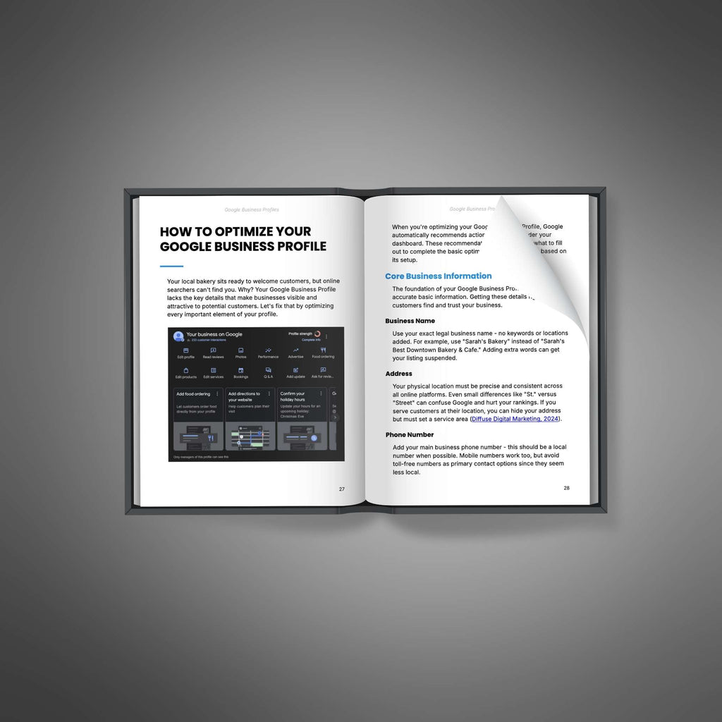 Google Business Profile Mastery | Optimize Your Google Business Profile for More Local Customers (Digital Download)