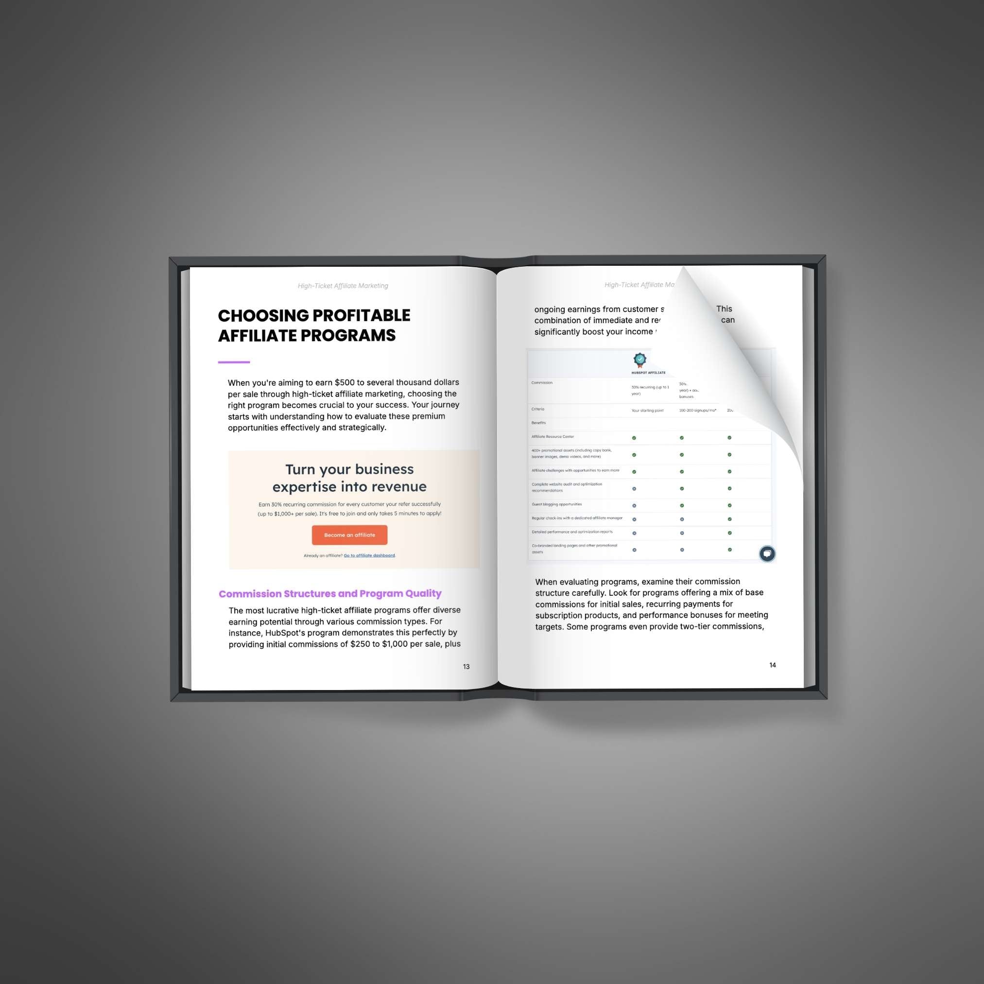 High-Ticket Affiliate Marketing | Build a Profitable Affiliate Business & Earn Bigger Commissions (Digital Download)