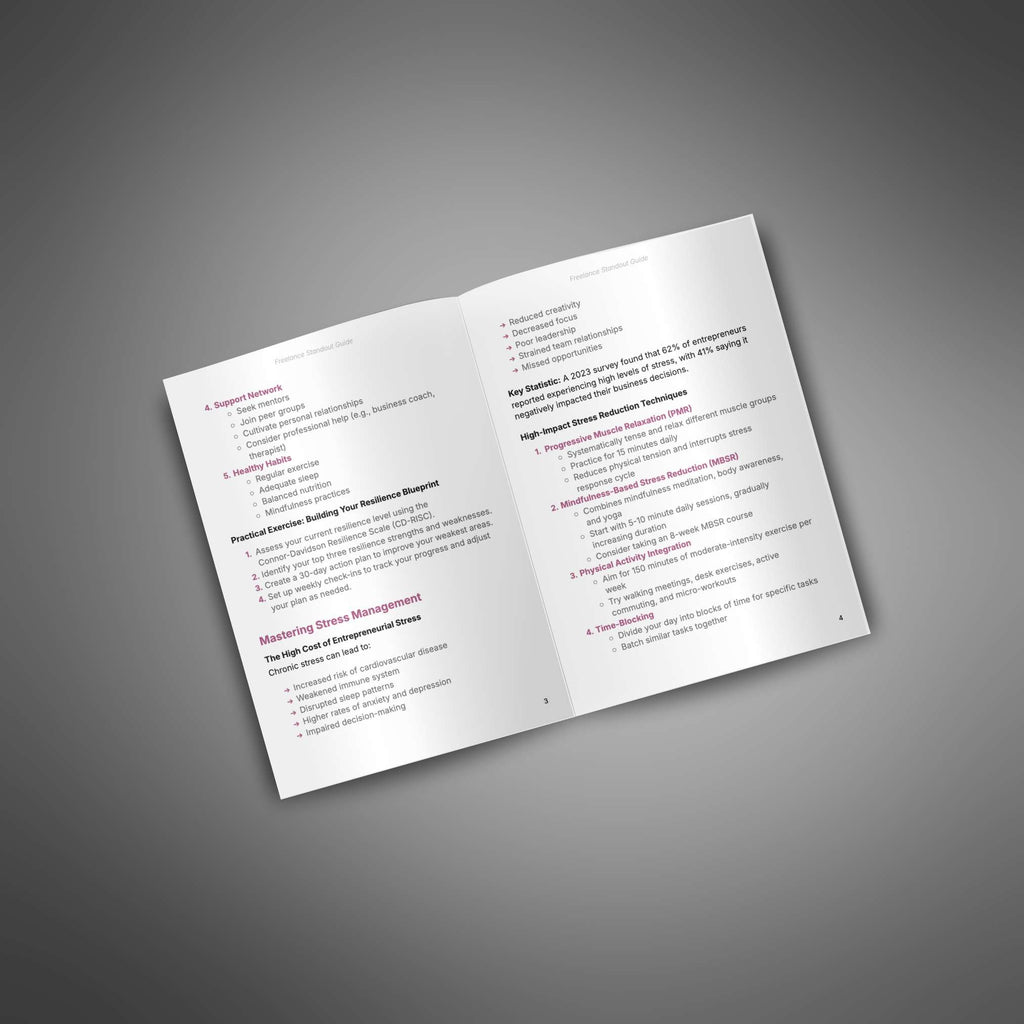 Mental Toughness for Entrepreneurs | Build Resilience, Focus & Success Under Pressure (Digital Download)