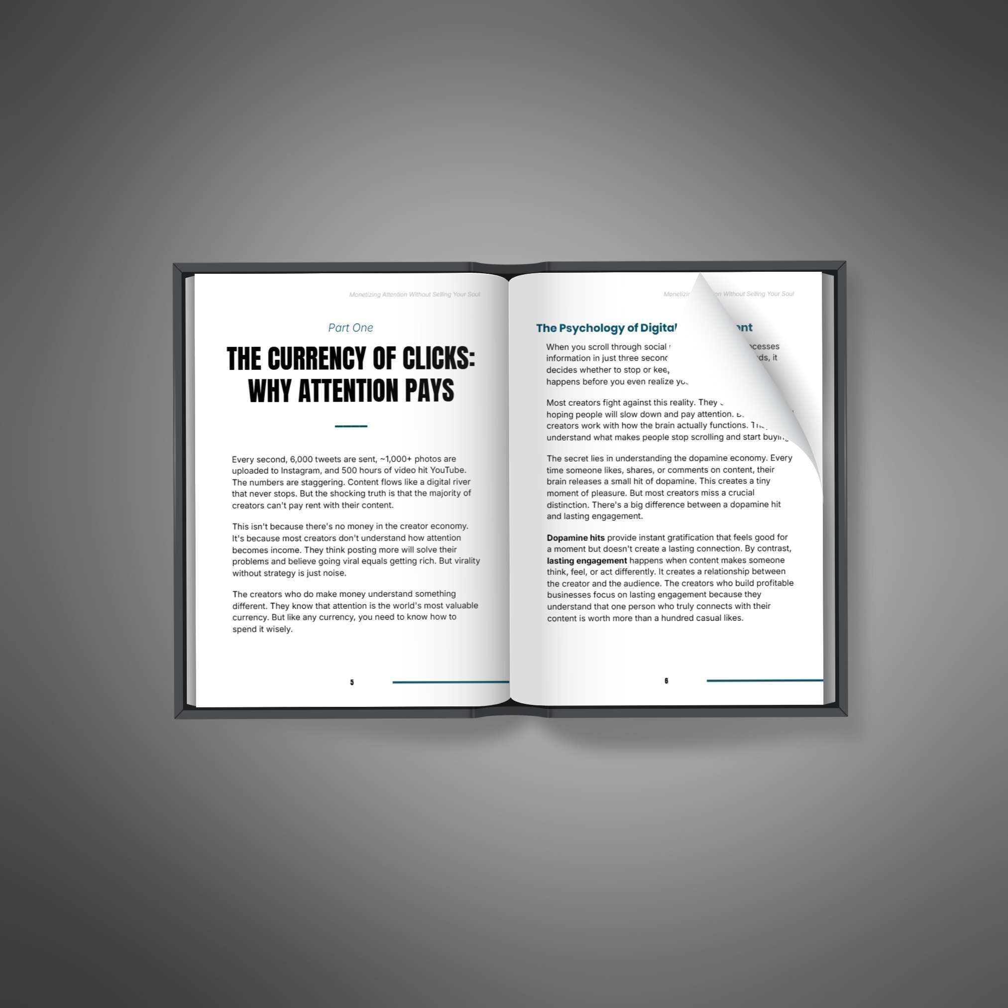 Monetizing Attention Without Selling Your Soul | Ethical Content Marketing & Audience Growth Guide (Digital Download)