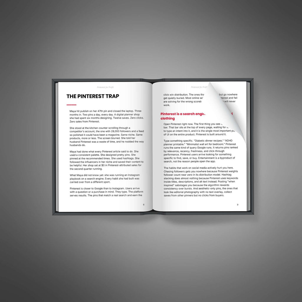 Pinterest for Profit | Master Pinterest Marketing & Drive Free Website Traffic (Digital Download)