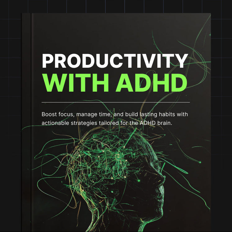 Productivity with ADHD | Practical Time Management & Organization Strategies (Digital Download)